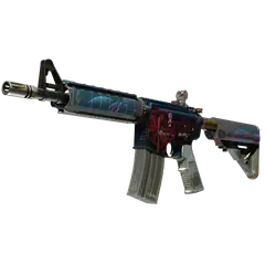 M4A4 | Spider Lily (Battle-Scarred)