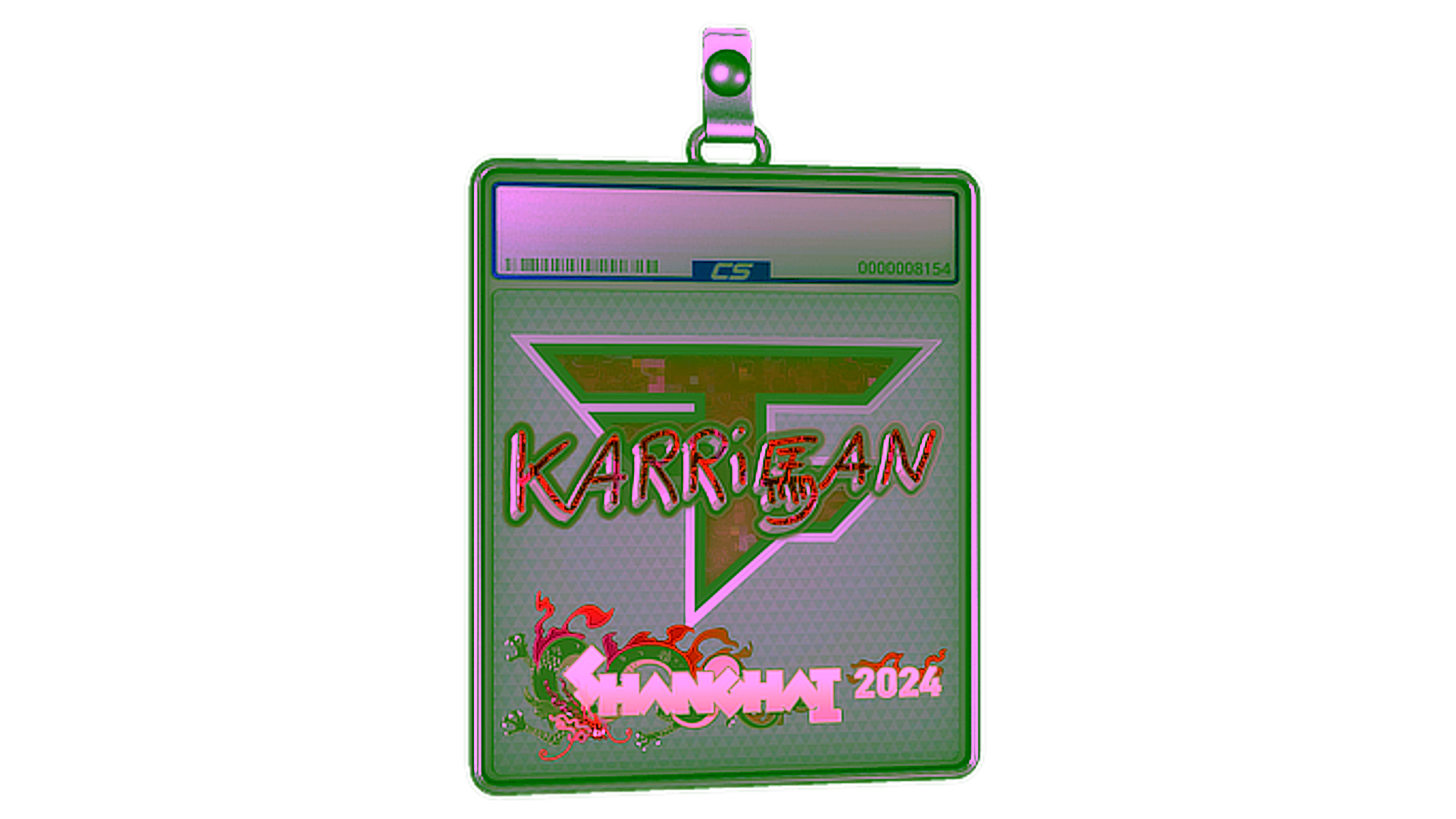 Mostrar para Sticker Slab | karrigan (Glitter) | Shanghai 2024