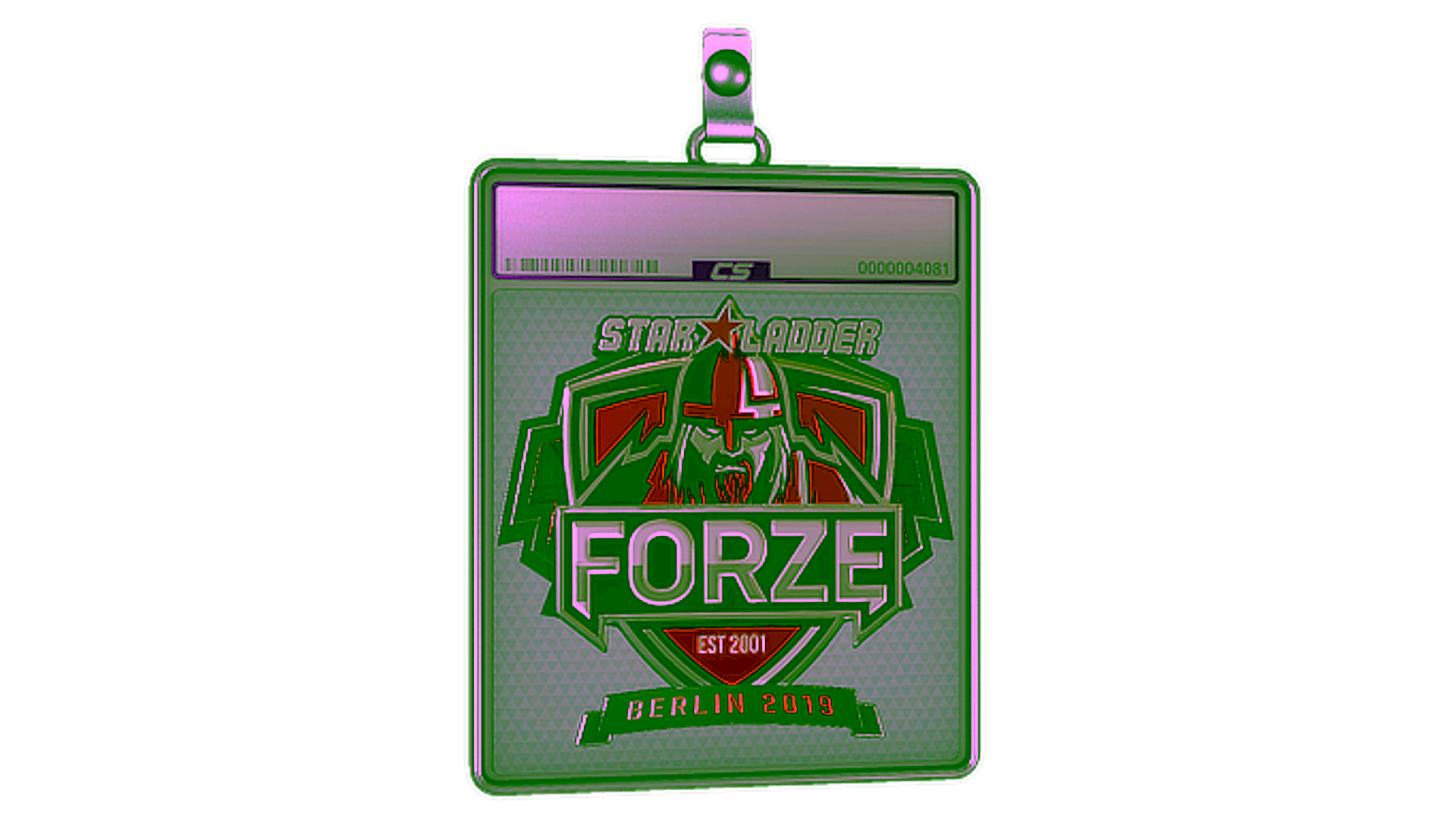 Display for Sticker Slab | forZe eSports (Foil) | Berlin 2019