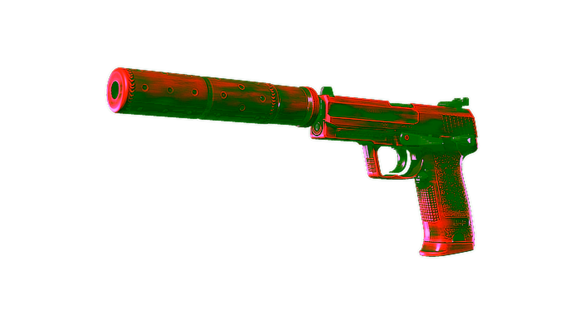Display for Souvenir USP-S | Bleeding Edge (Minimal Wear)
