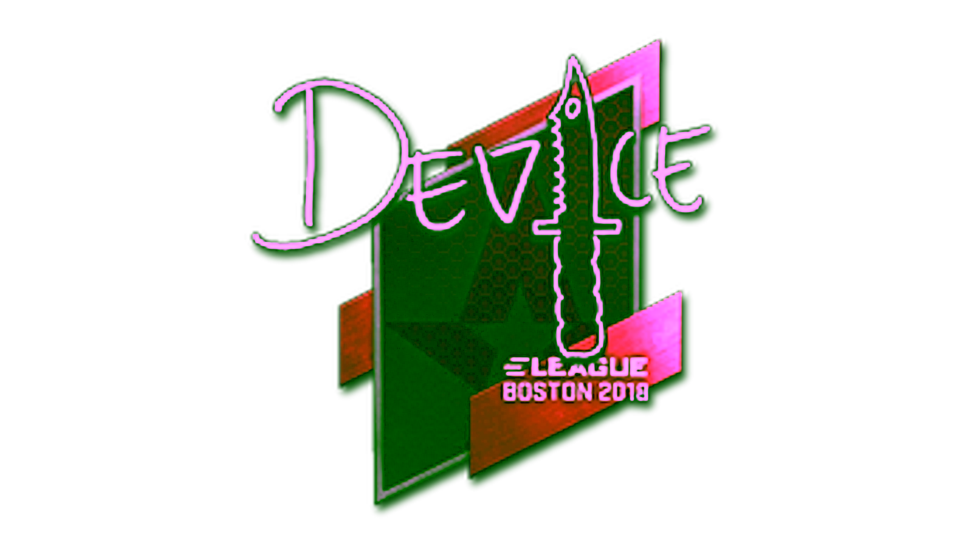 Display for Sticker | device | Boston 2018