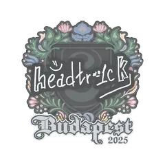 Sticker headtr1ck Budapest 2025