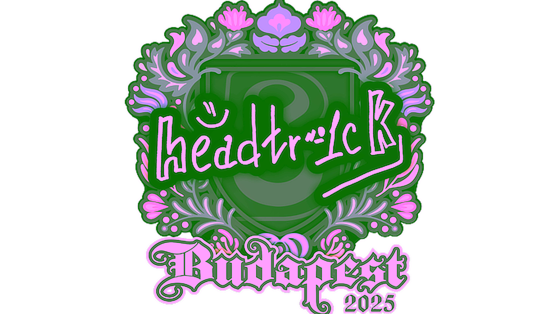 Display for Sticker | headtr1ck | Budapest 2025
