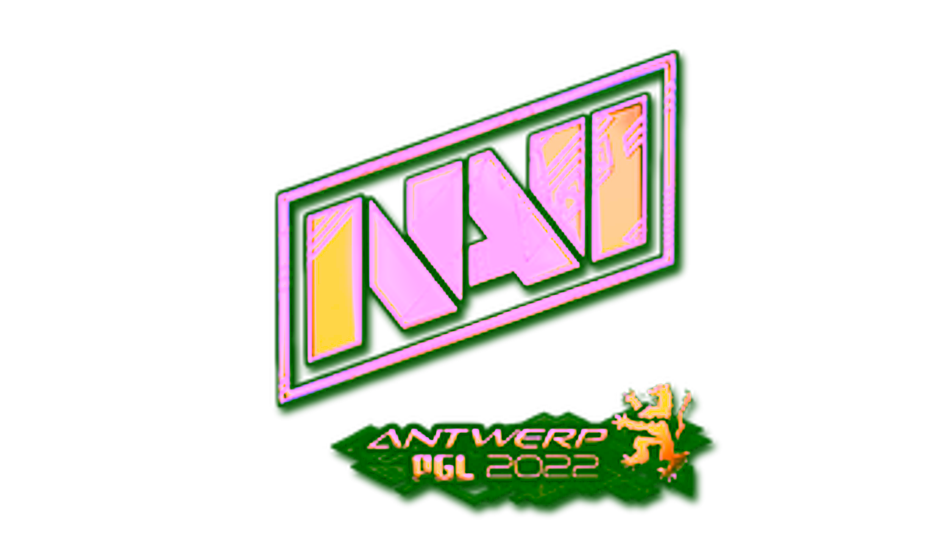 Display for Sticker | Natus Vincere (Holo) | Antwerp 2022
