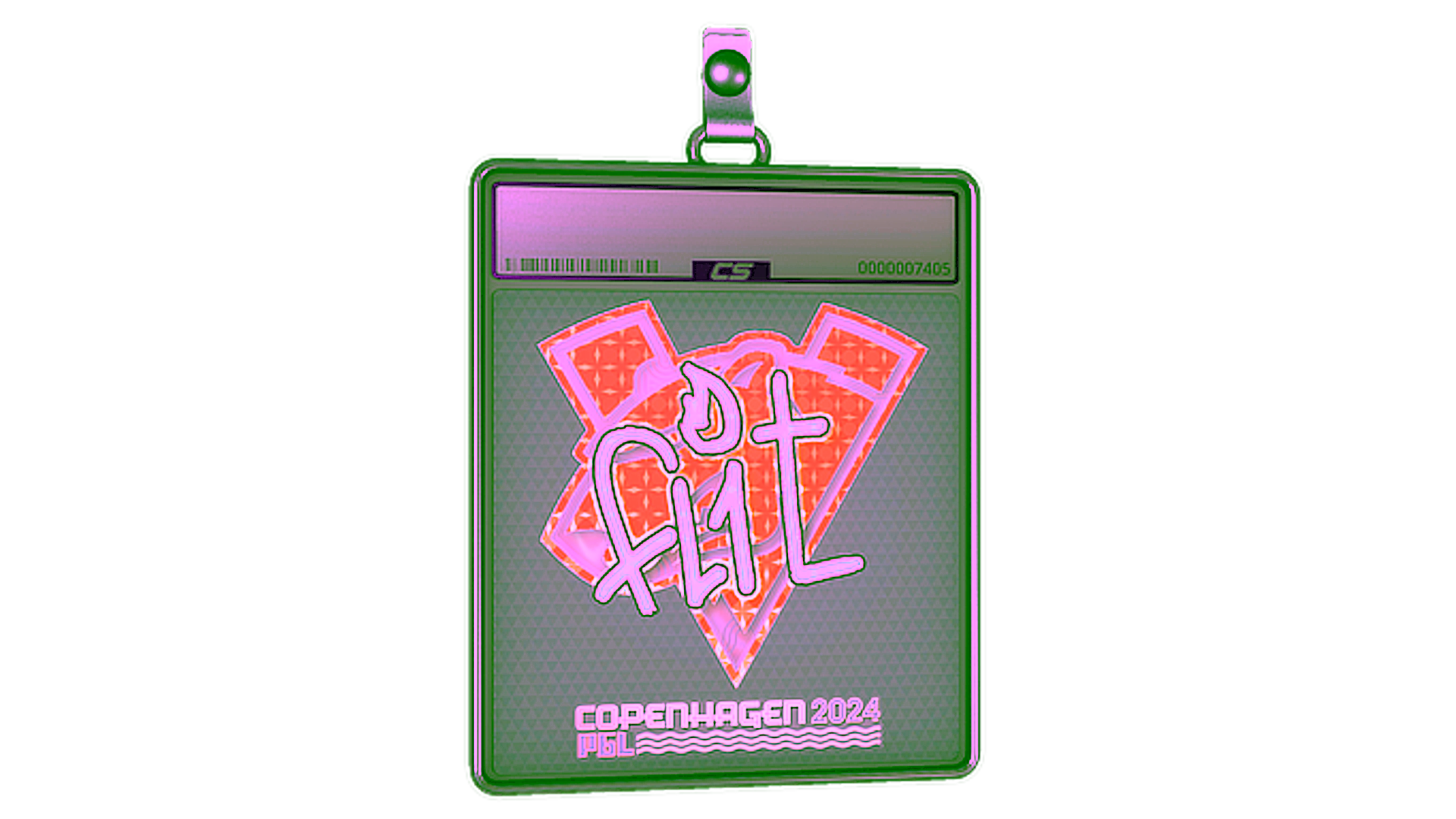 Wyświetl dla Sticker Slab | FL1T (Holo) | Copenhagen 2024