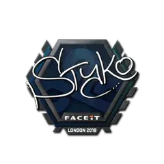 Sticker STYKO London 2018