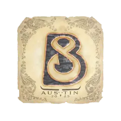 Sticker B8 Austin 2025