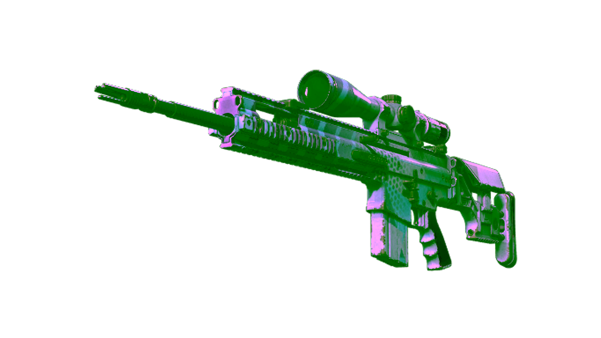 Display for Souvenir SCAR-20 | Wild Berry (Well-Worn)