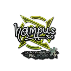 Sticker hampus Antwerp 2022