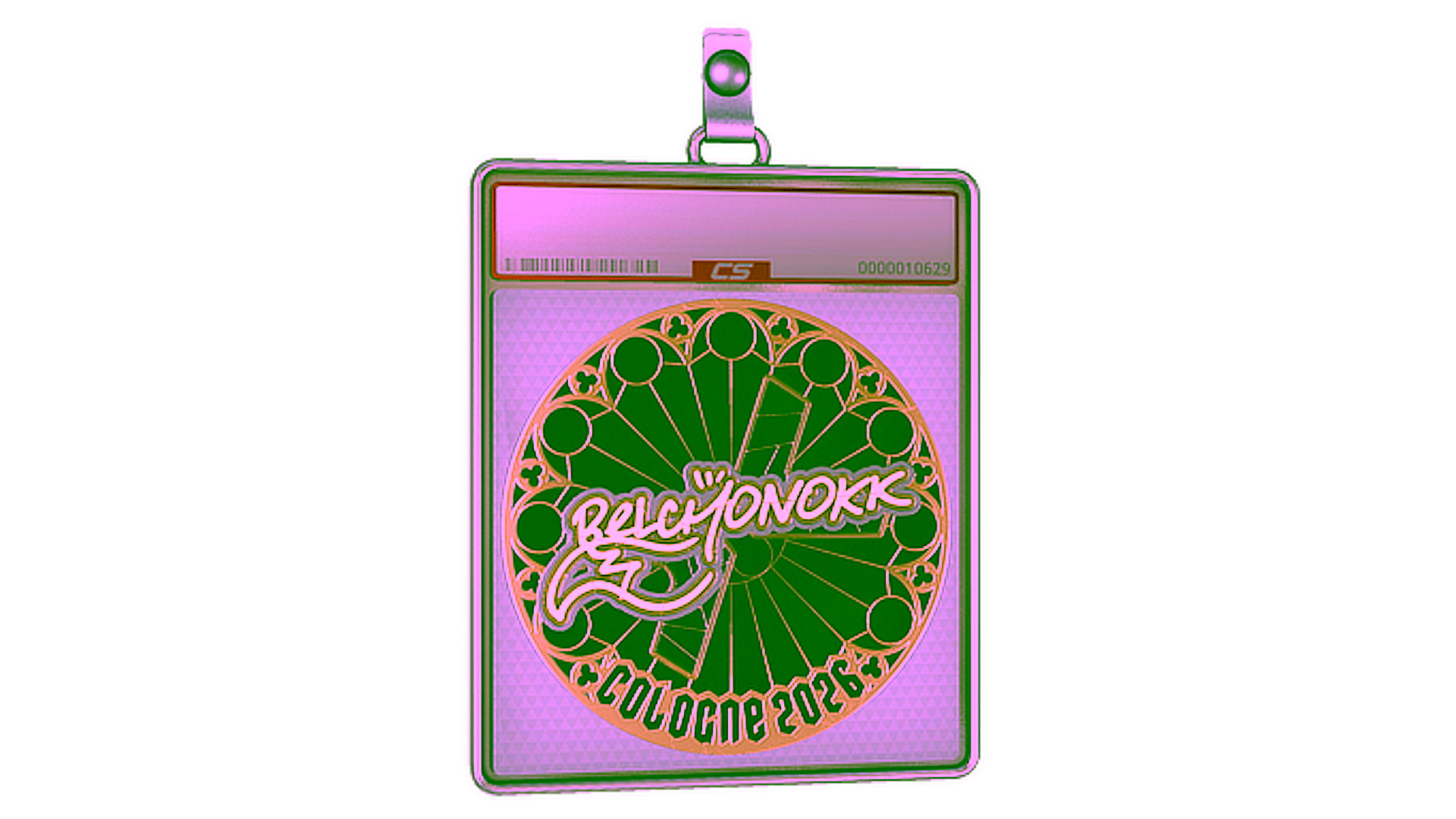 Display for Sticker Slab | BELCHONOKK (Gold) | Cologne 2026