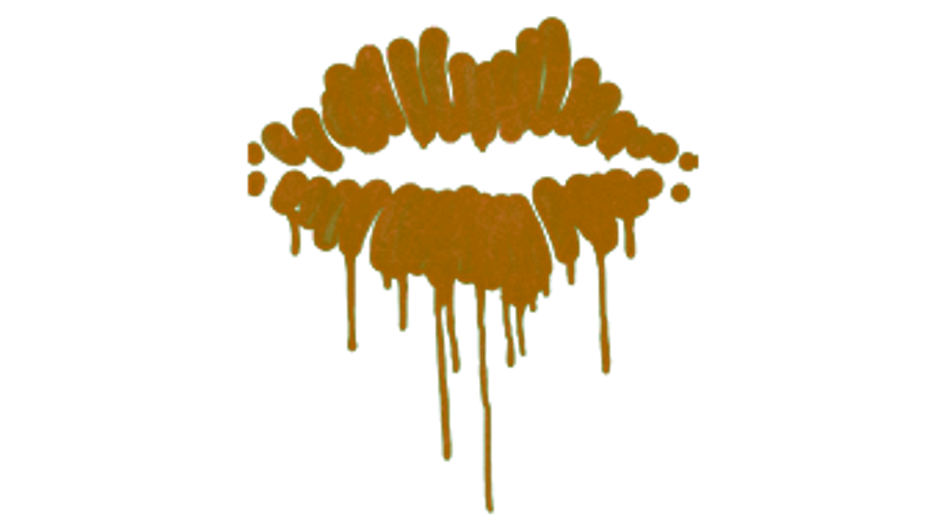 Display for Sealed Graffiti | Kiss (Tiger Orange)