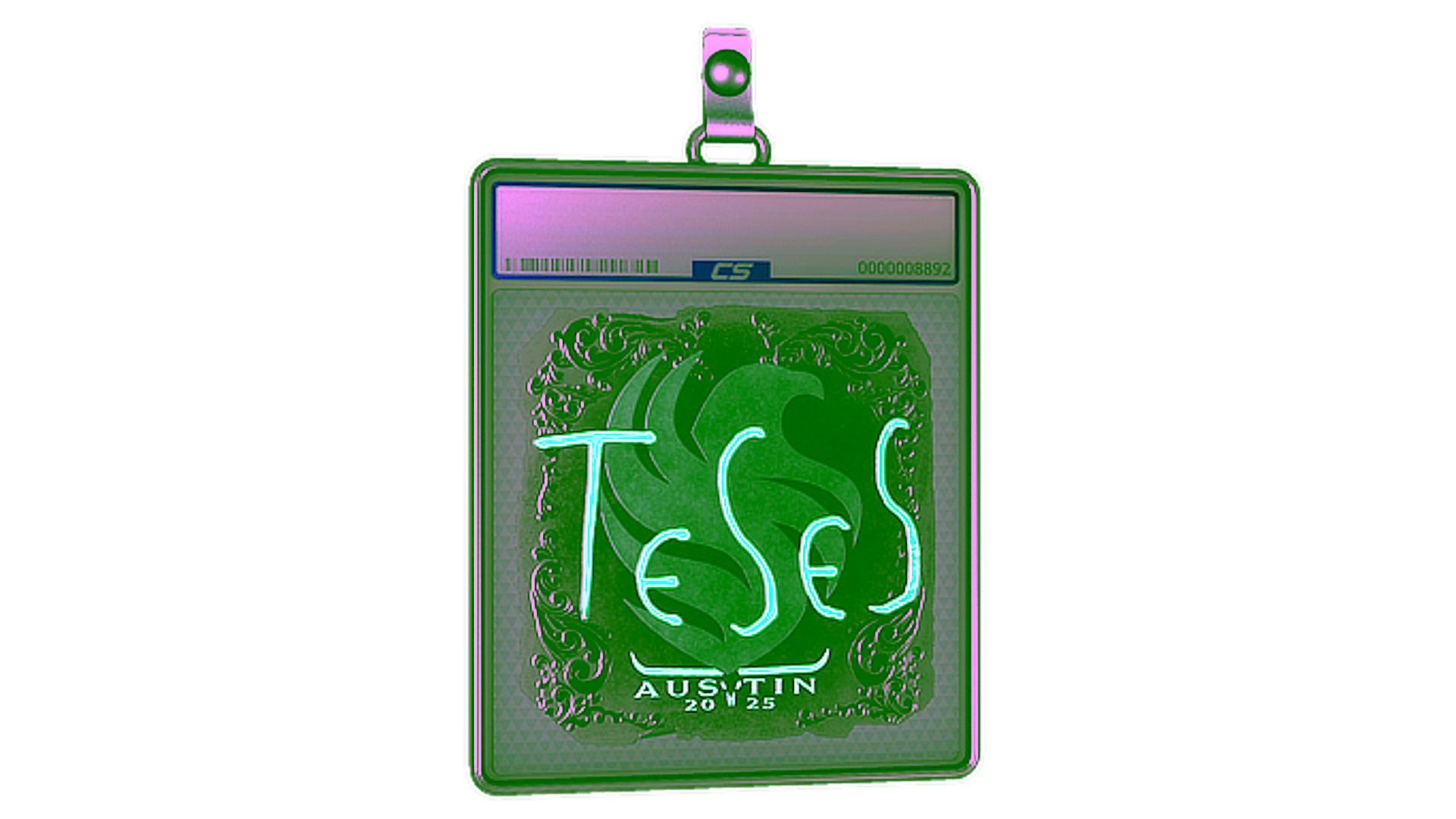 Affichage pour Sticker Slab | TeSeS (Foil) | Austin 2025