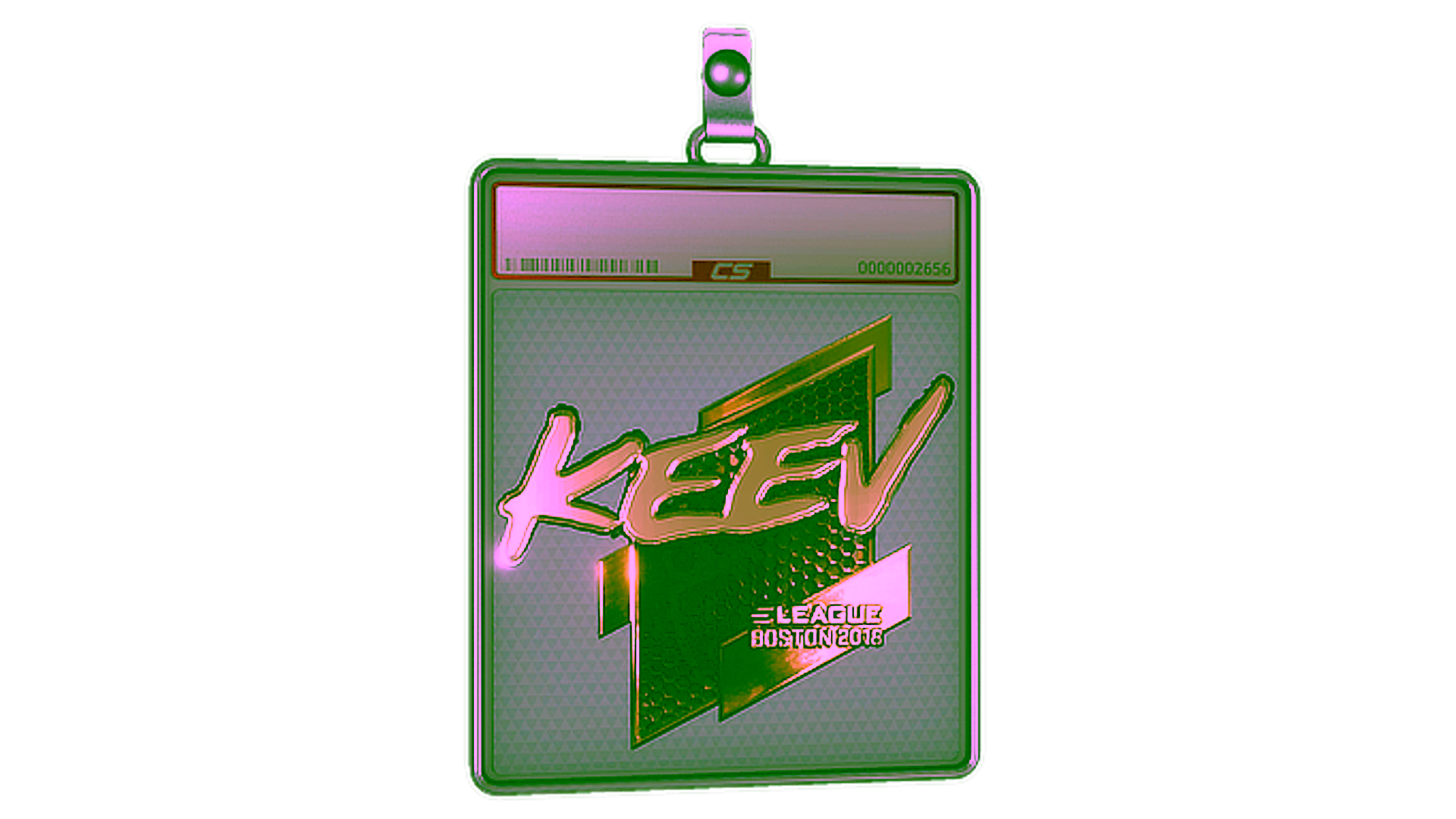 Exibição para Sticker Slab | keev (Gold) | Boston 2018