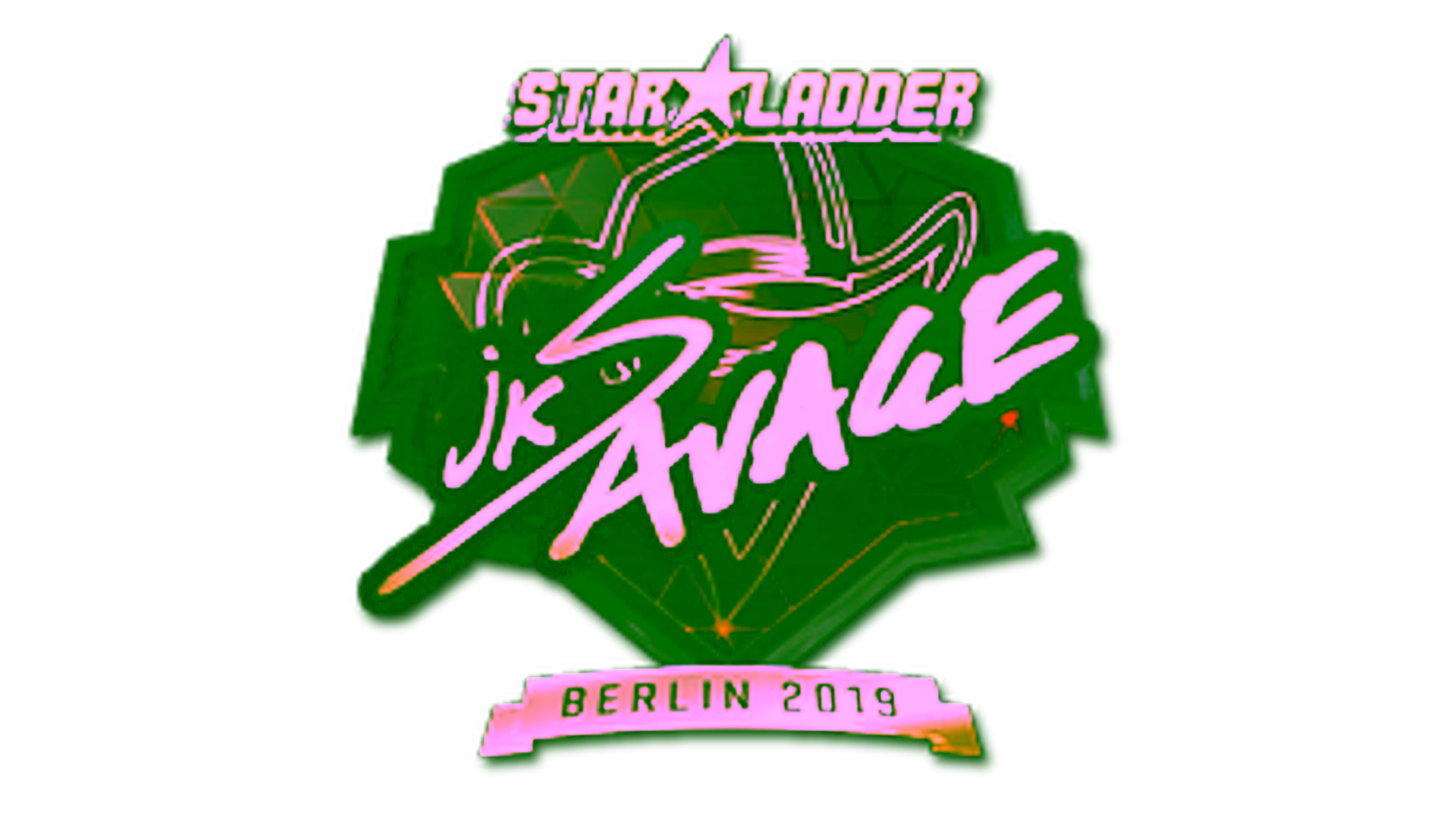 Anzeige für Sticker | jks (Gold) | Berlin 2019
