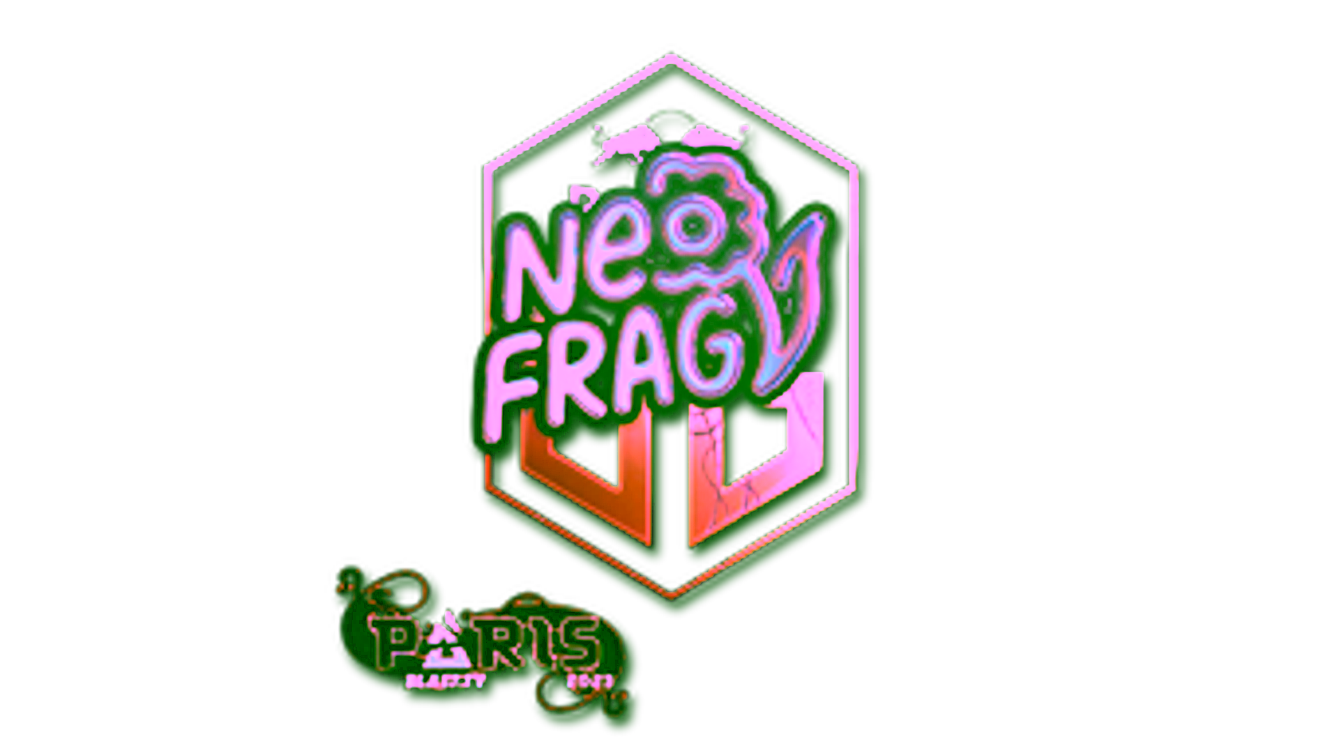 Visar för Sticker | NEOFRAG (Holo) | Paris 2023