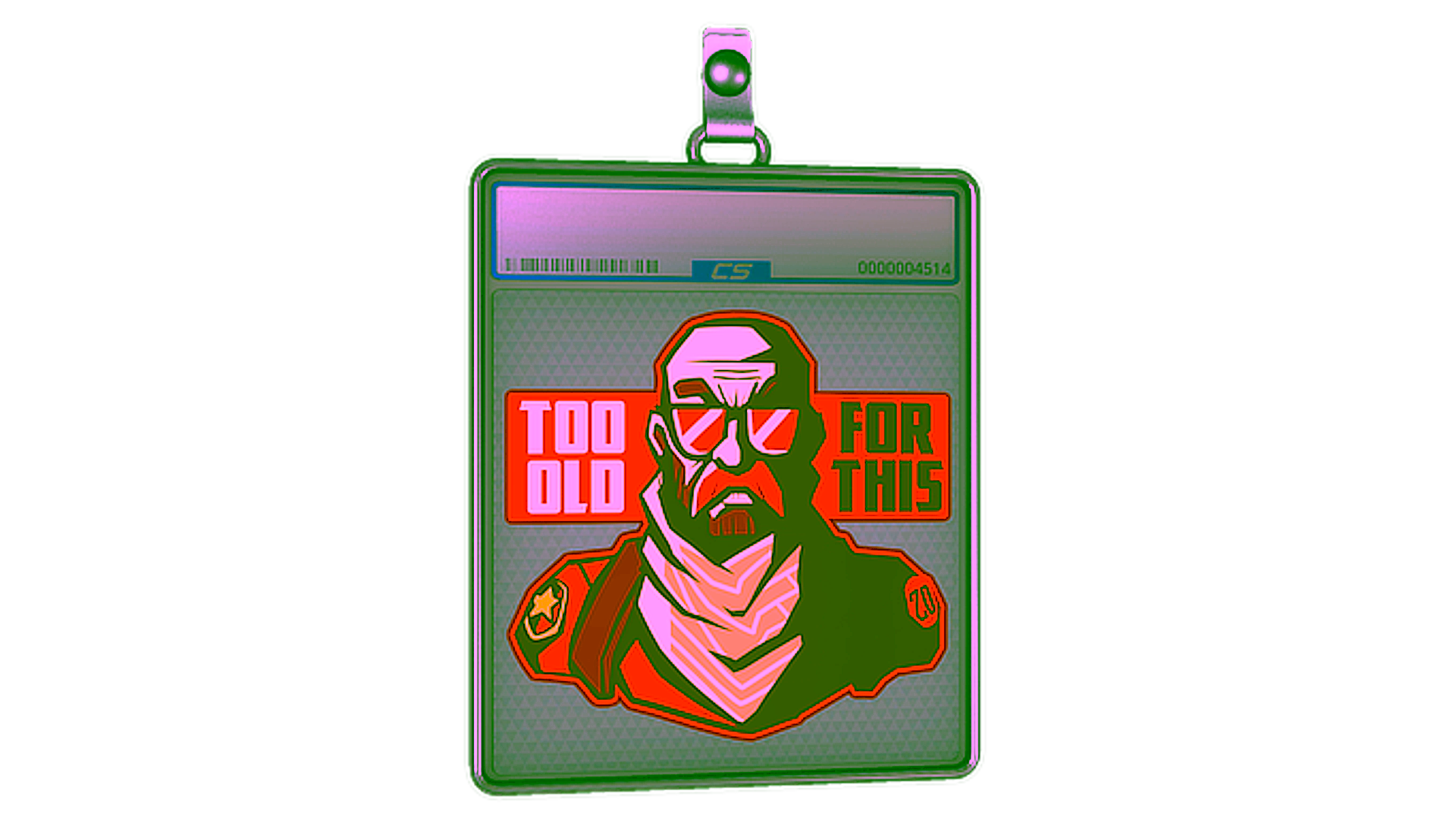 Дисплей для Sticker Slab | Too Old for This