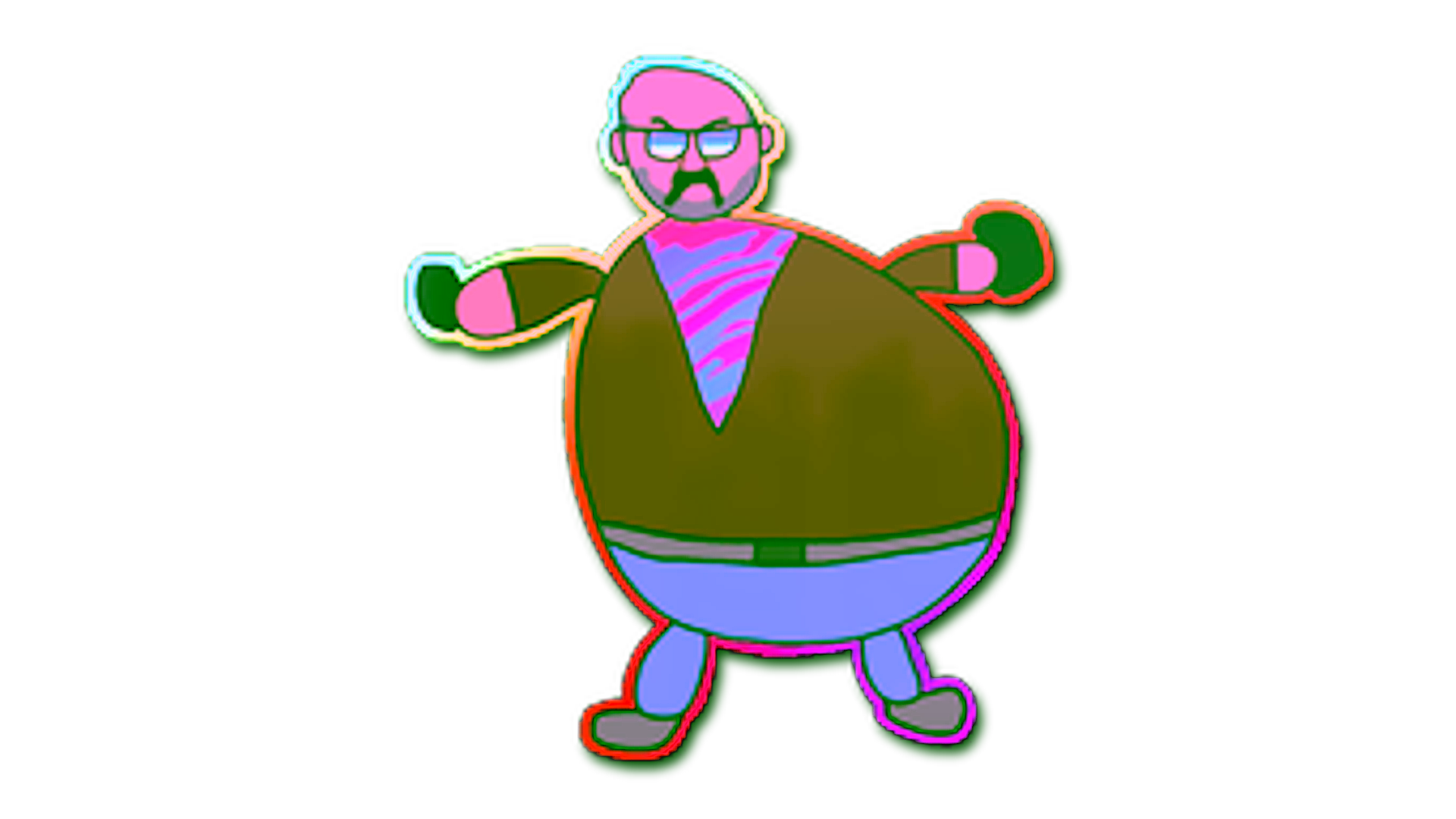 Wyświetl dla Sticker | Poorly Drawn Leet Crew (Holo)