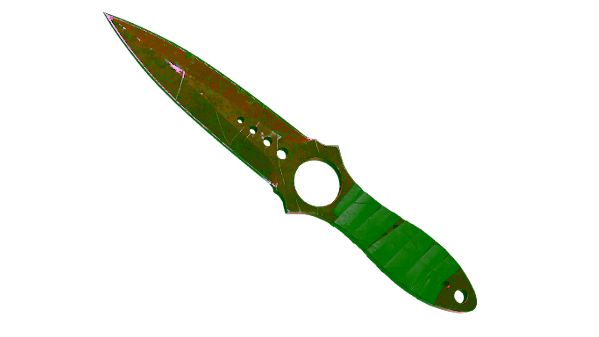 Display for ★ StatTrak™ Skeleton Knife | Crimson Web (Battle-Scarred)