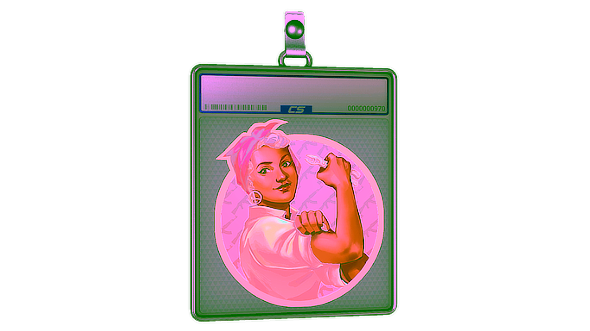 Display for Sticker Slab | Martha (Holo)