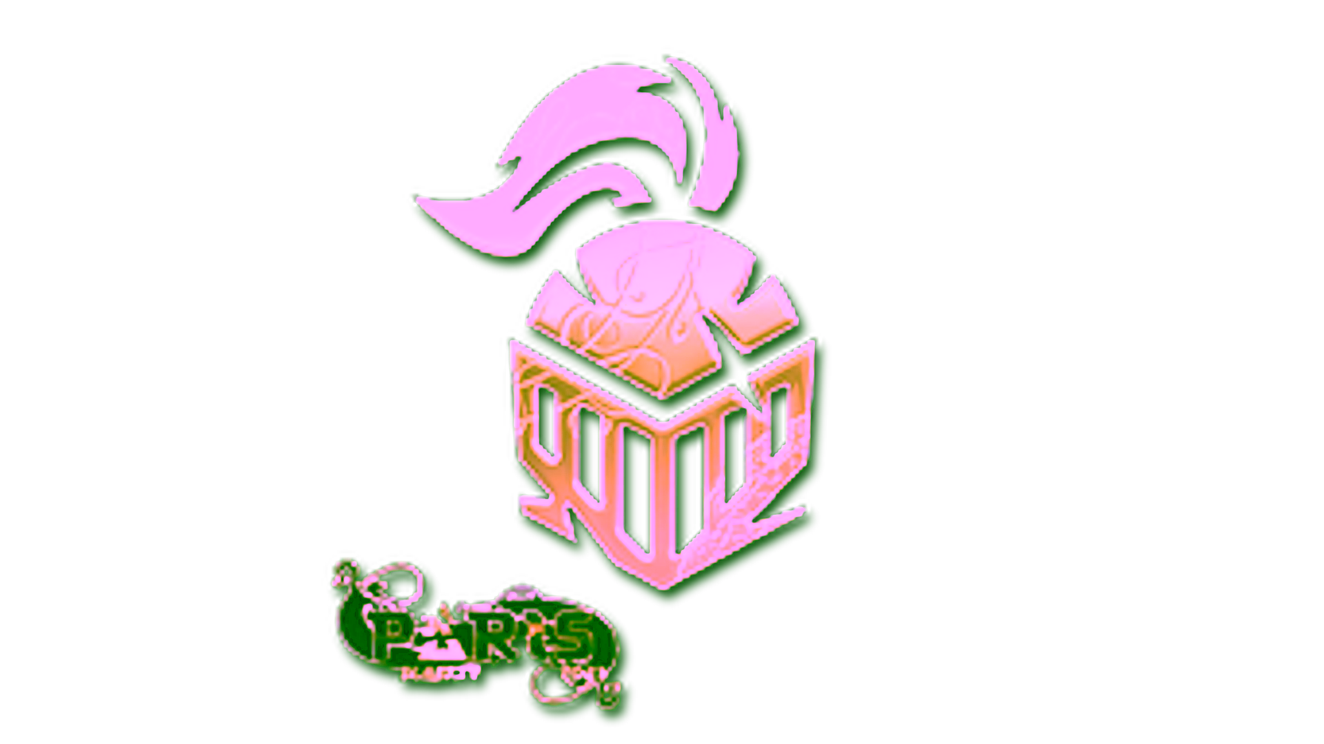 Display for Sticker | Into The Breach (Gold) | Paris 2023