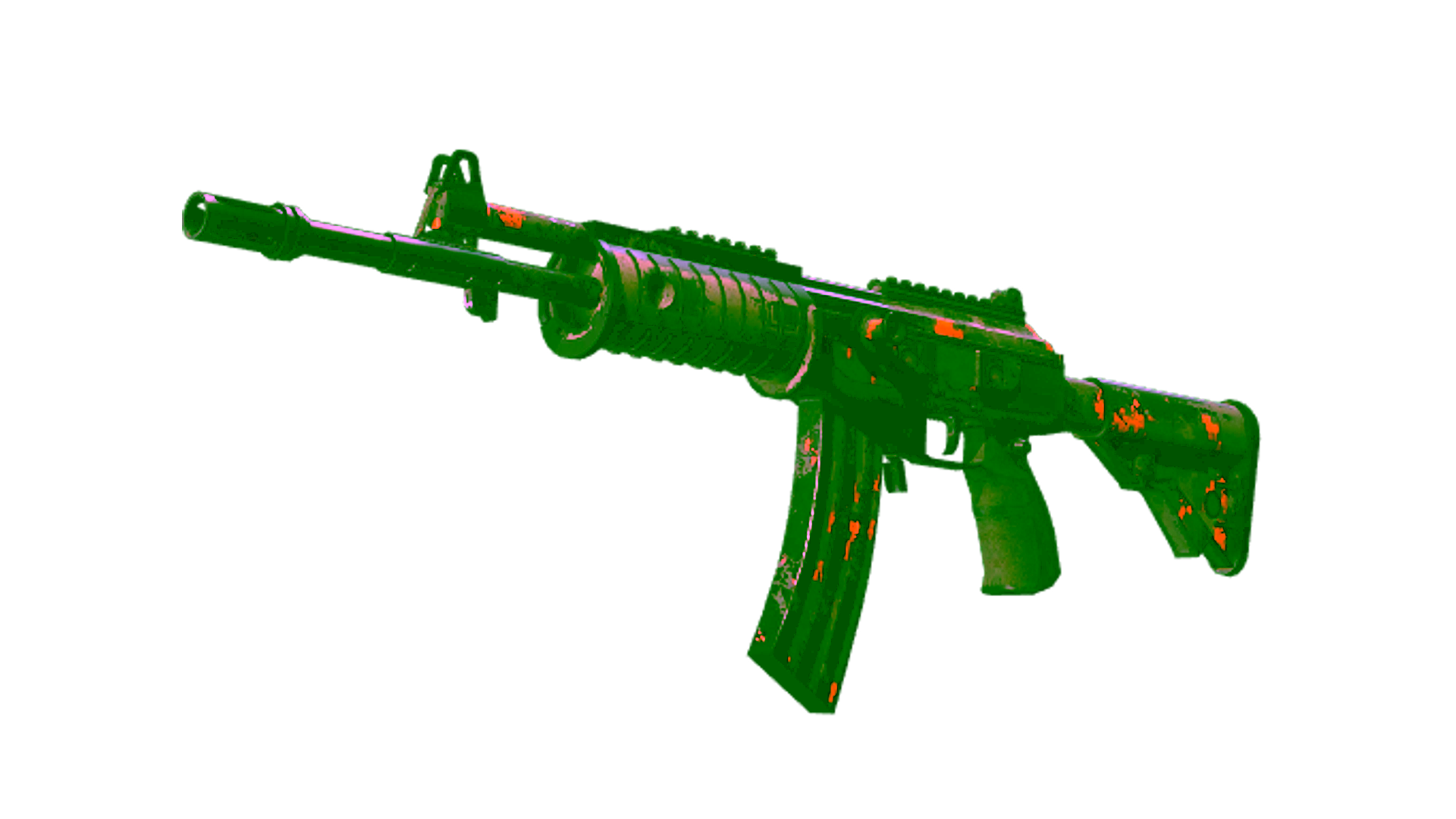 Wyświetl dla StatTrak™ Galil AR | Orange DDPAT (Battle-Scarred)