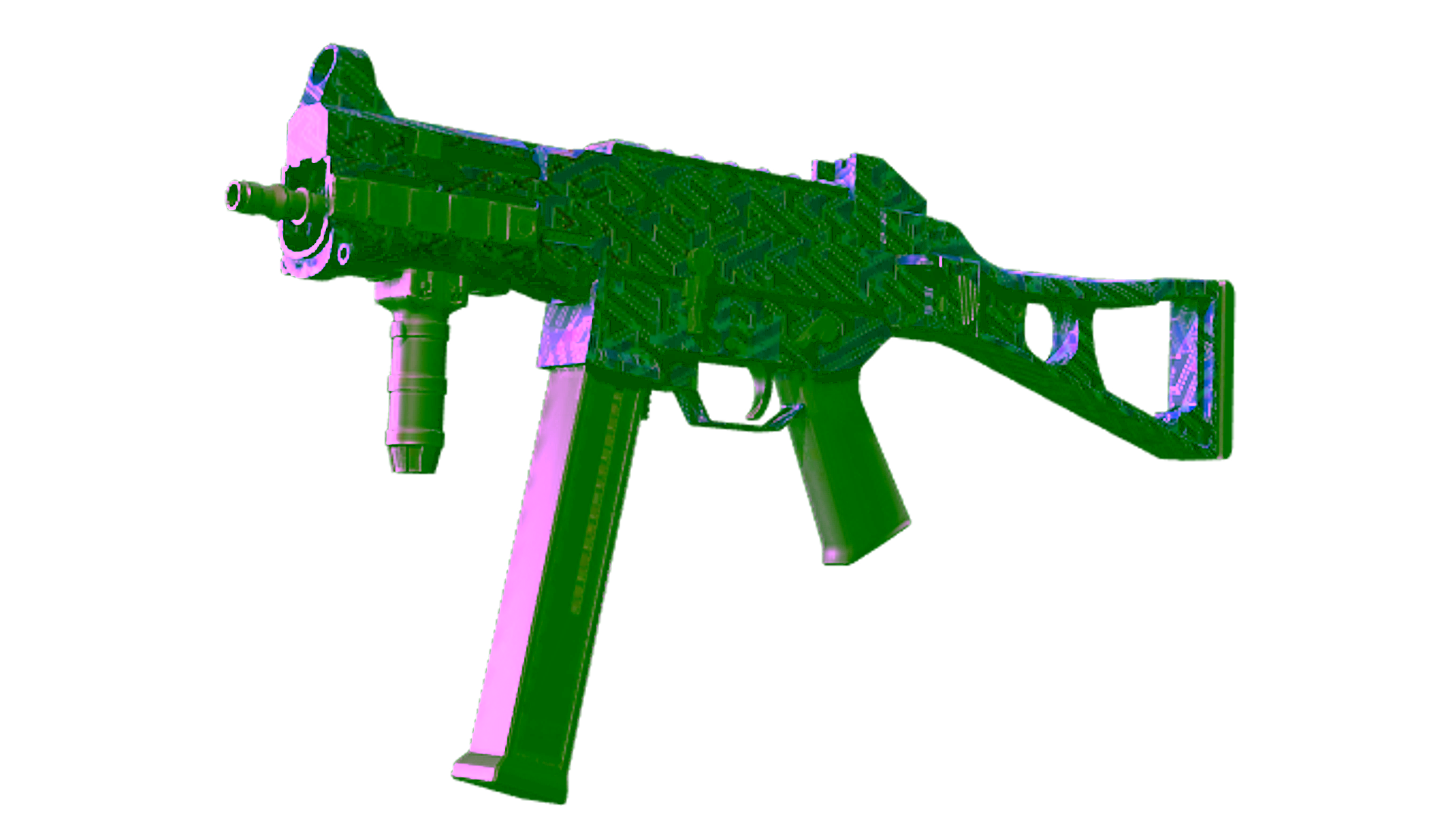 Display for UMP-45 | Minotaur's Labyrinth (Minimal Wear)