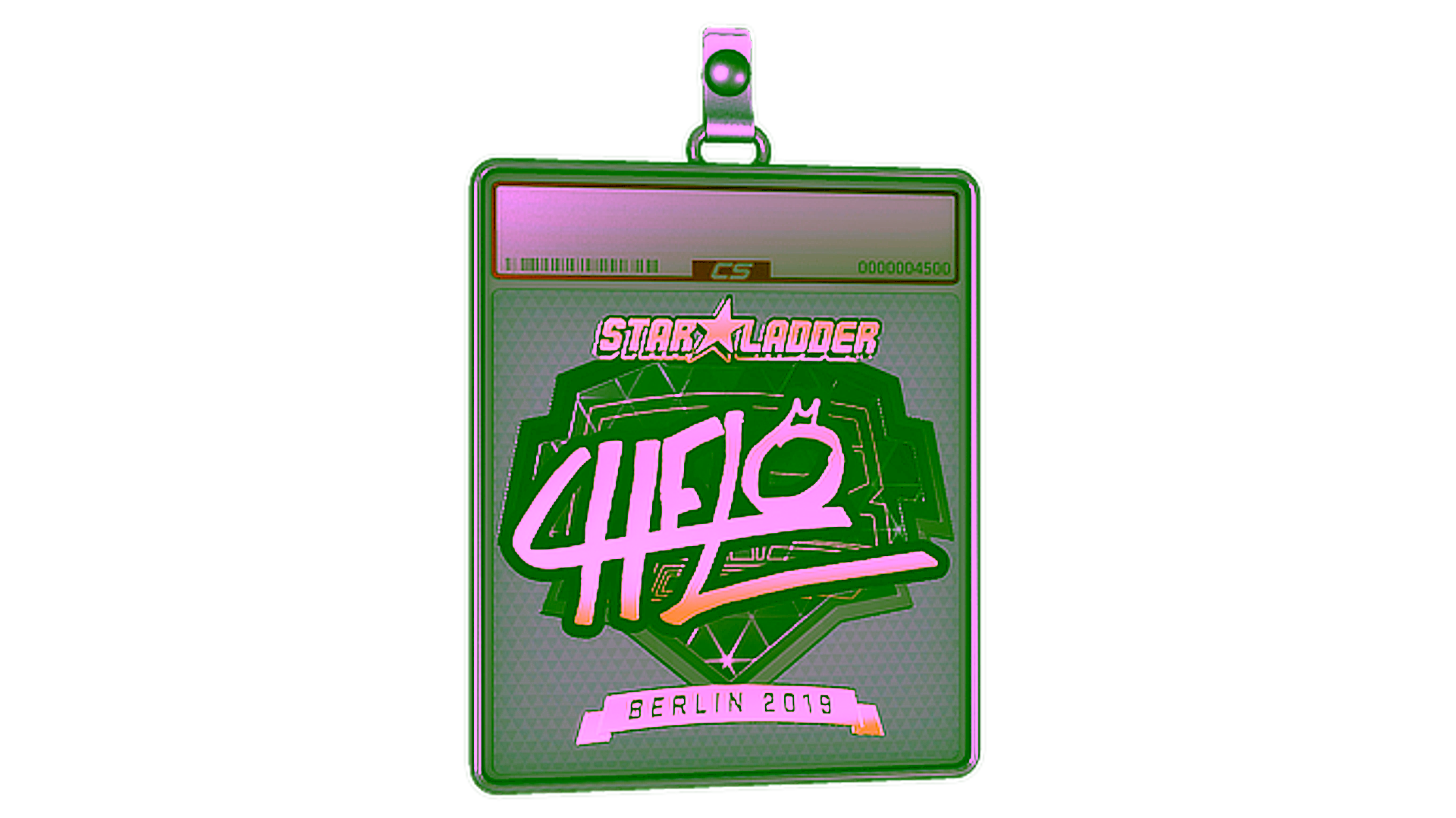 Display for Sticker Slab | chelo (Gold) | Berlin 2019