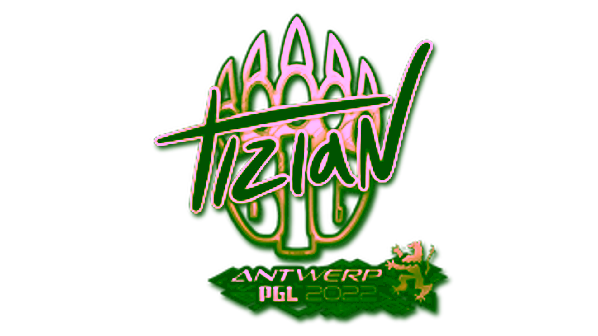 Wyświetl dla Sticker | tiziaN (Gold) | Antwerp 2022