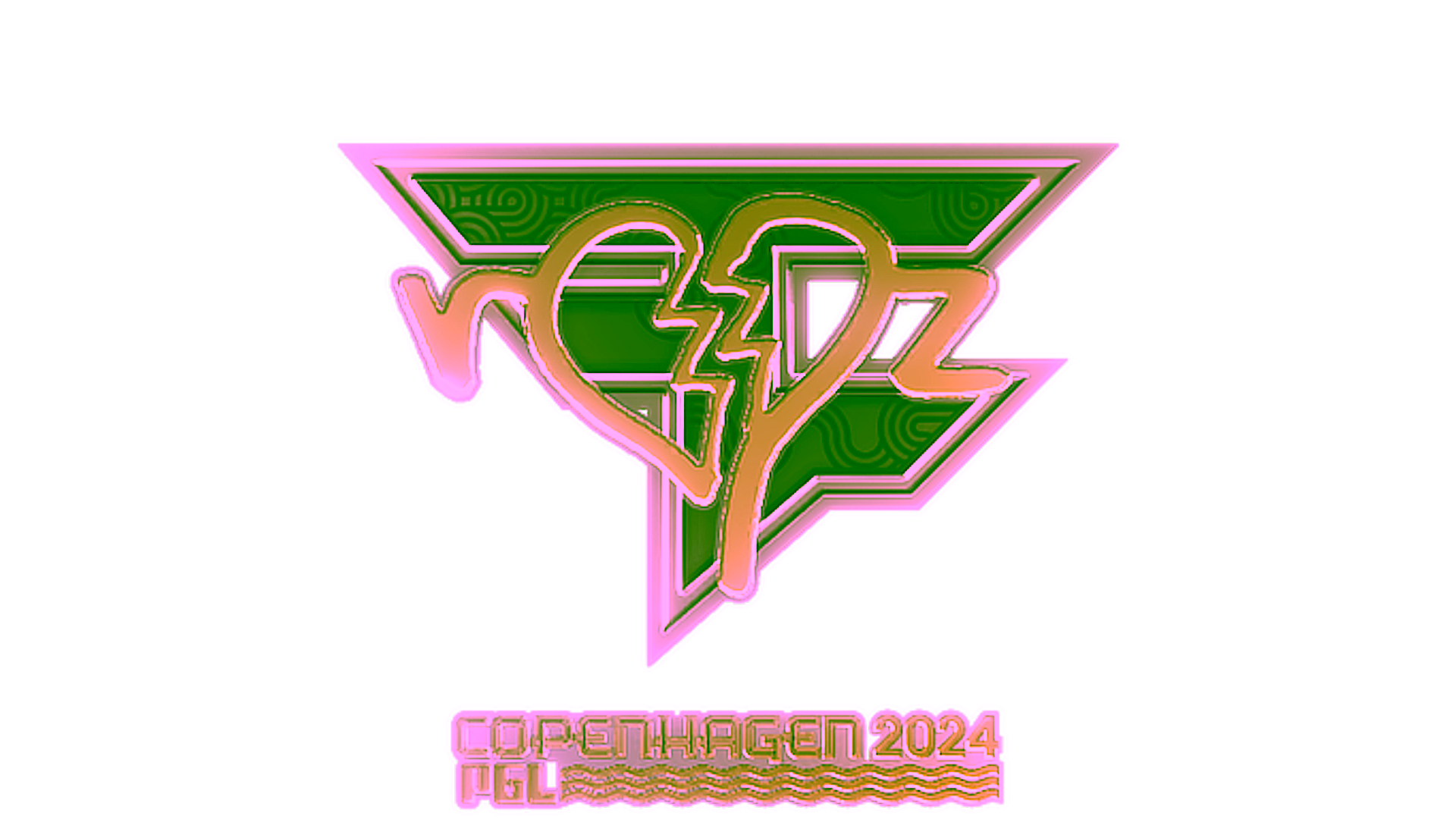 Display for Sticker | ropz (Gold) | Copenhagen 2024