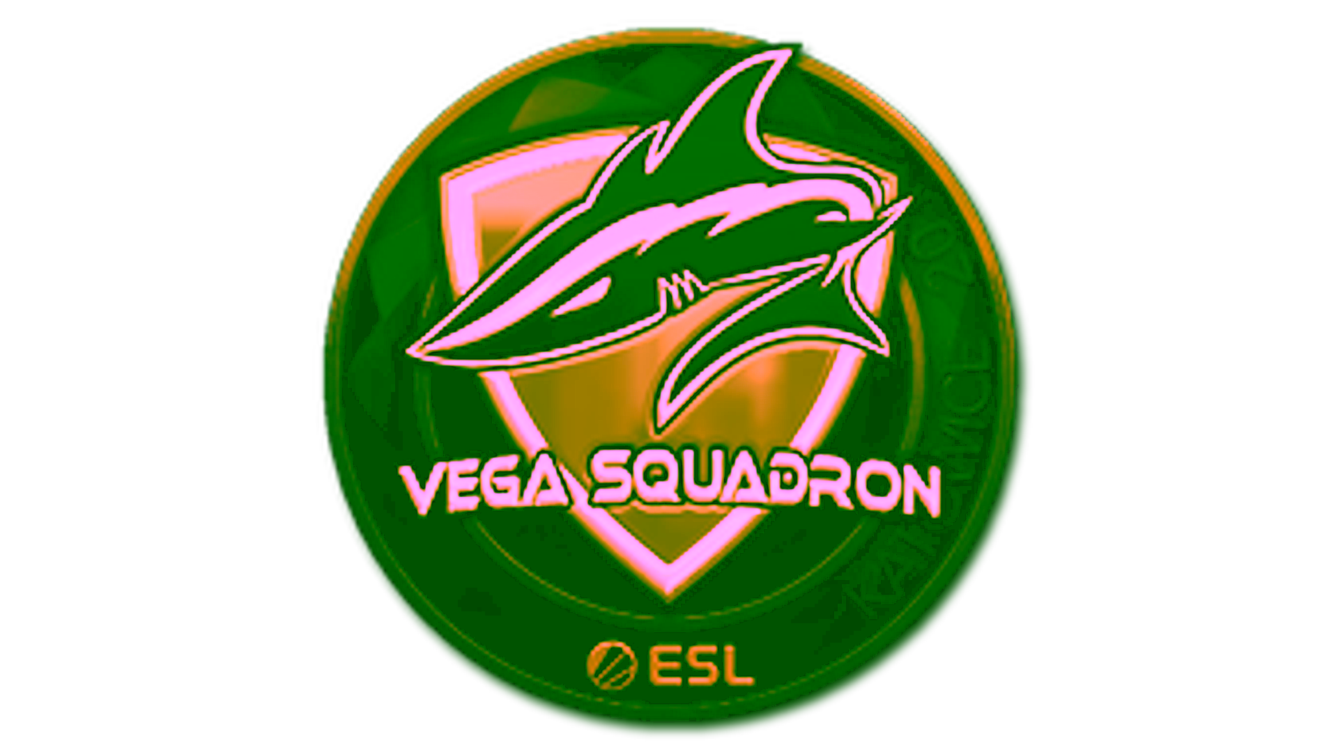 Visar för Sticker | Vega Squadron (Gold) | Katowice 2019