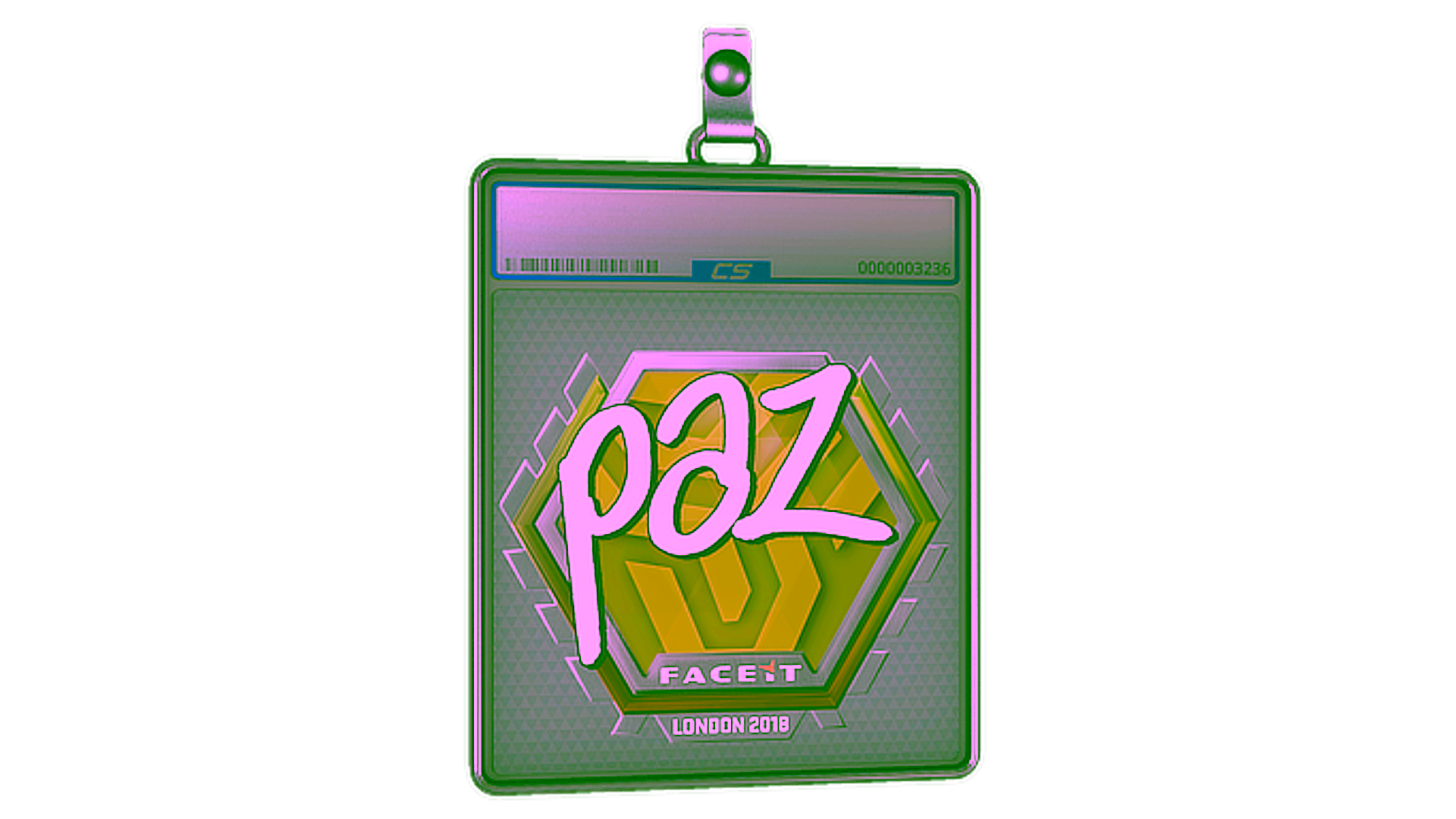 Affichage pour Sticker Slab | paz | London 2018