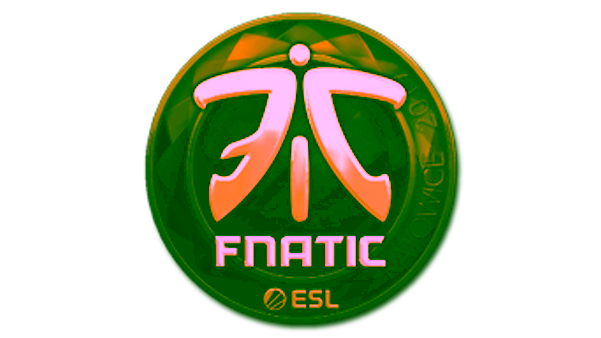 Display for Sticker | Fnatic (Gold) | Katowice 2019
