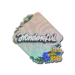 Sticker w0nderful Rio 2022
