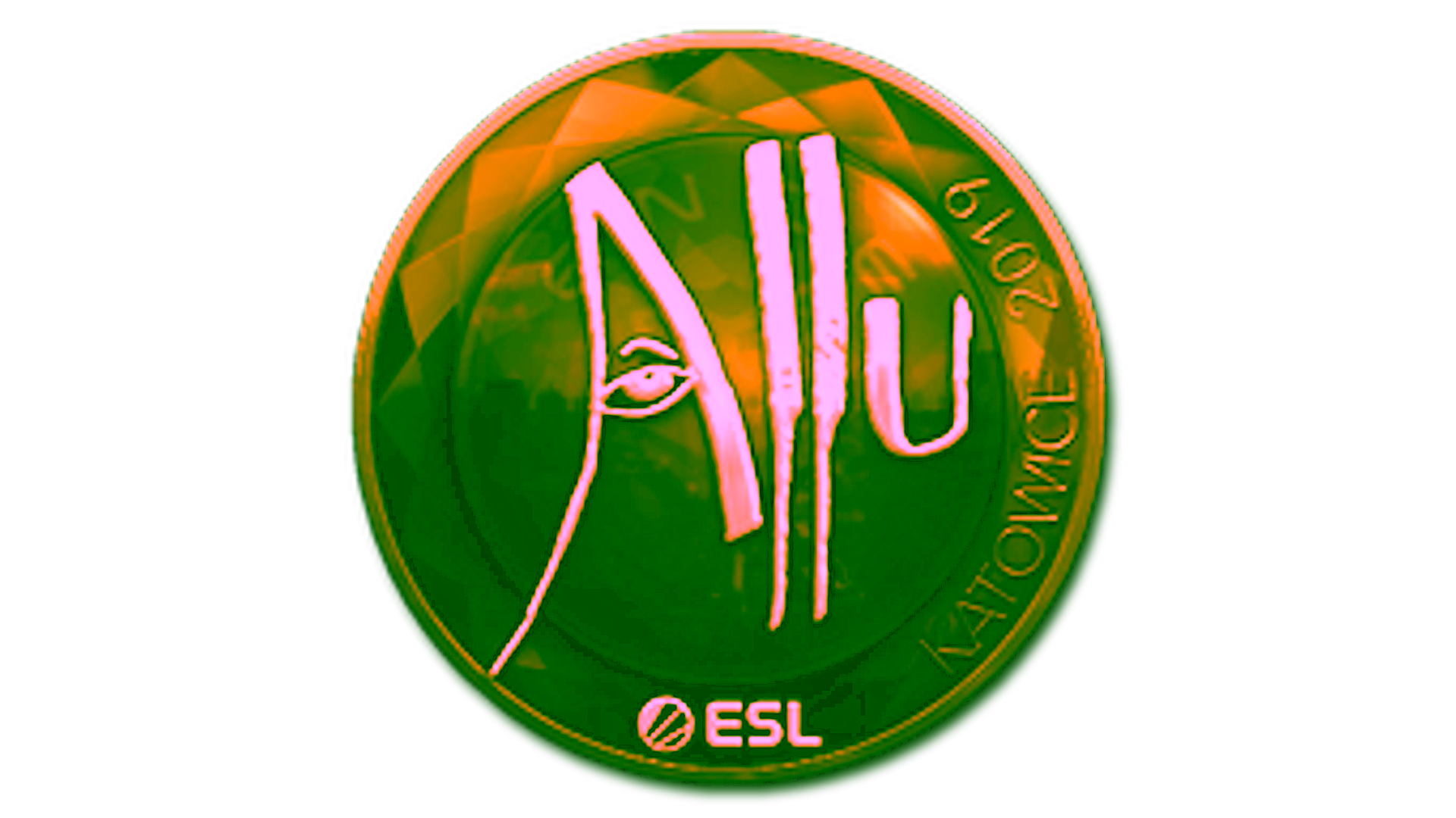 عرض لـ Sticker | allu (Gold) | Katowice 2019