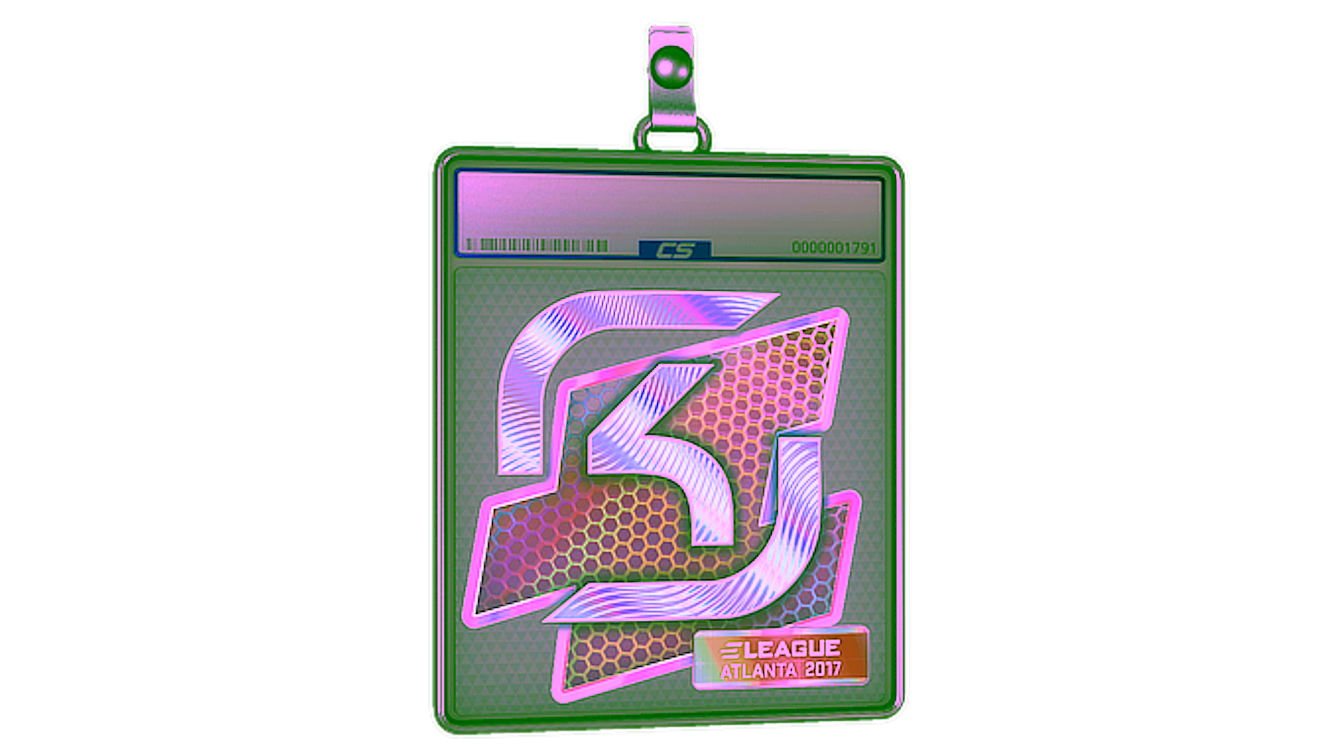 Display for Sticker Slab | SK Gaming (Holo) | Atlanta 2017