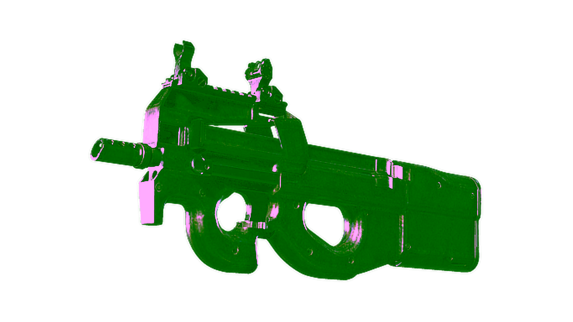 Display for P90 | Straight Dimes (Factory New)