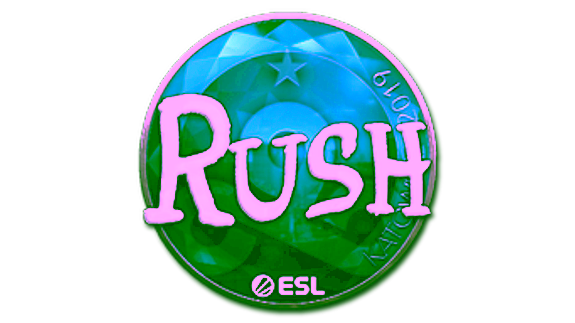 Display for Sticker | RUSH (Foil) | Katowice 2019