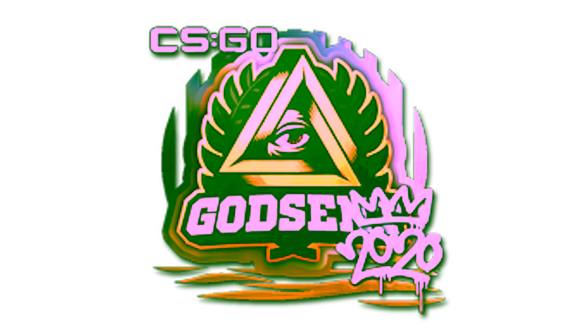 Display for Sticker | GODSENT (Foil) | 2020 RMR