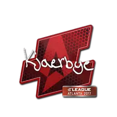 Sticker Kjaerbye Atlanta 2017