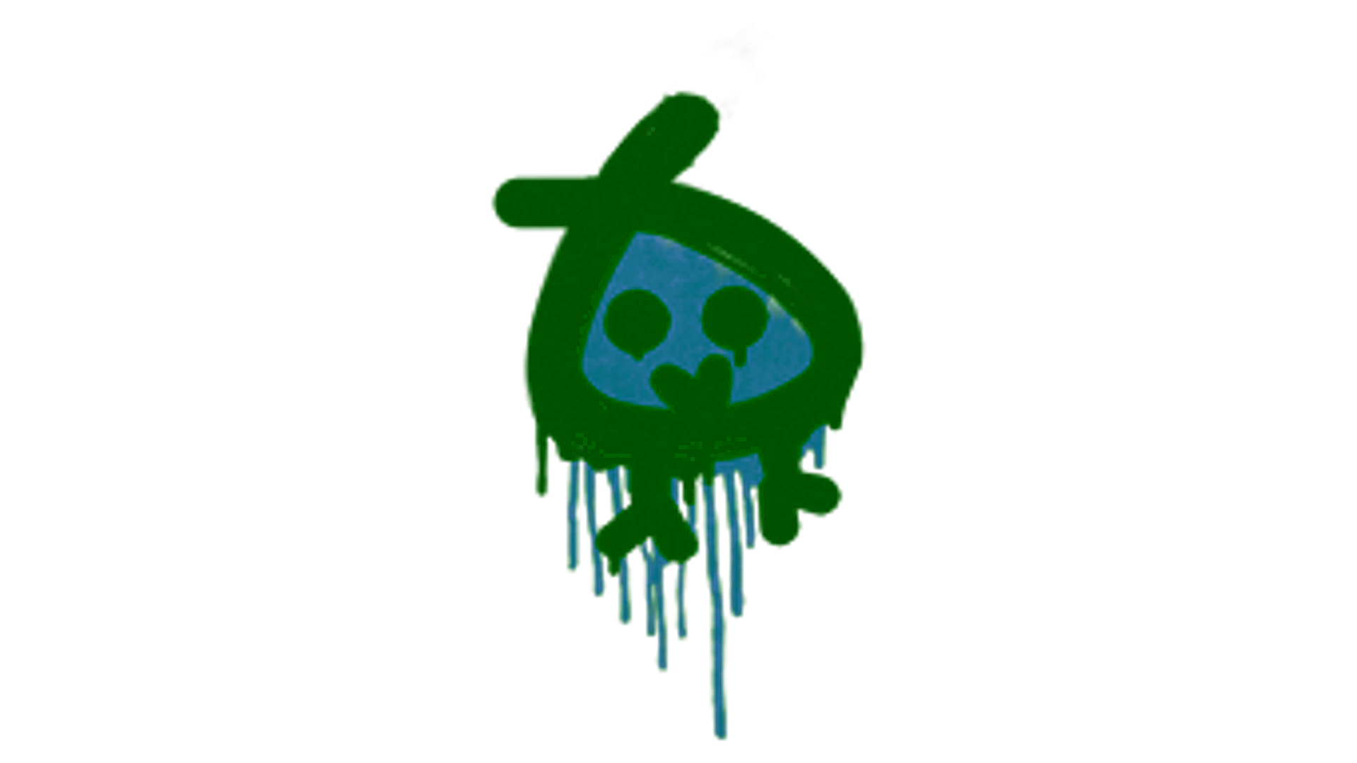 Display for Sealed Graffiti | Little Bock (SWAT Blue)