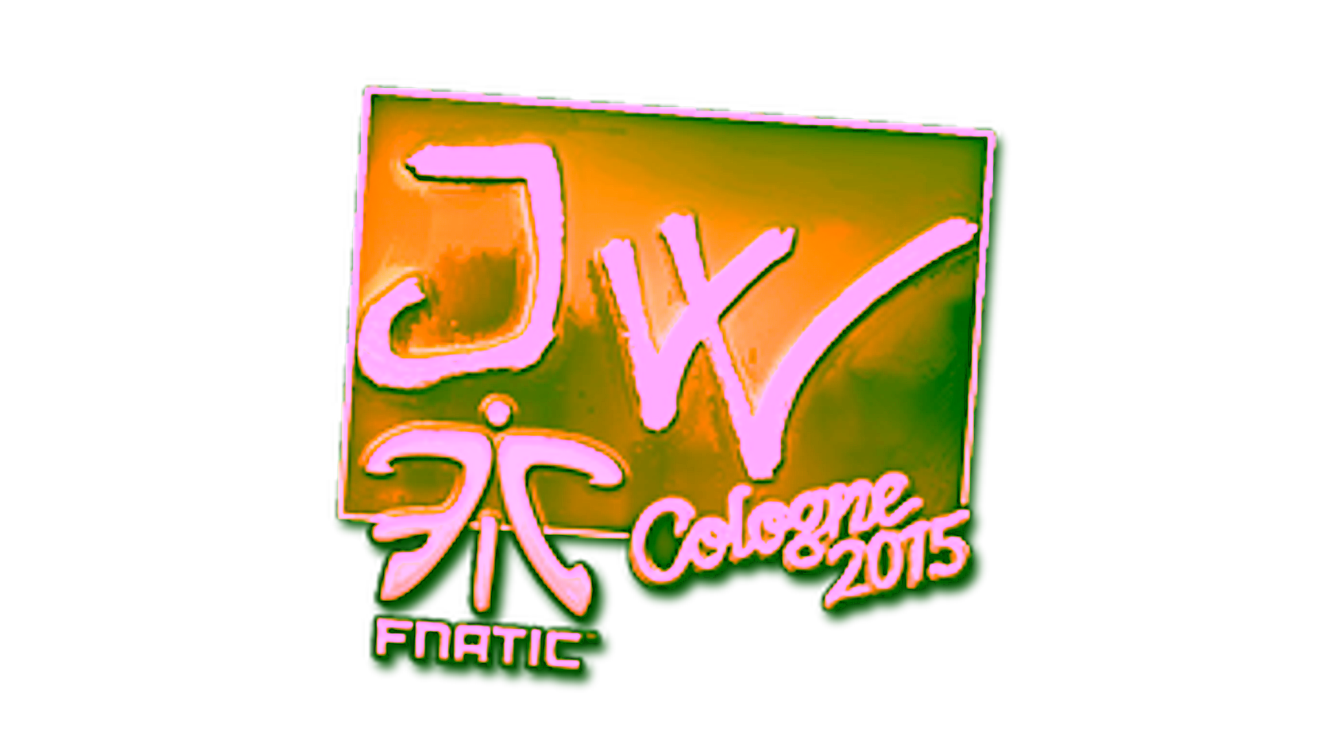 Visar för Sticker | JW (Gold) | Cologne 2015
