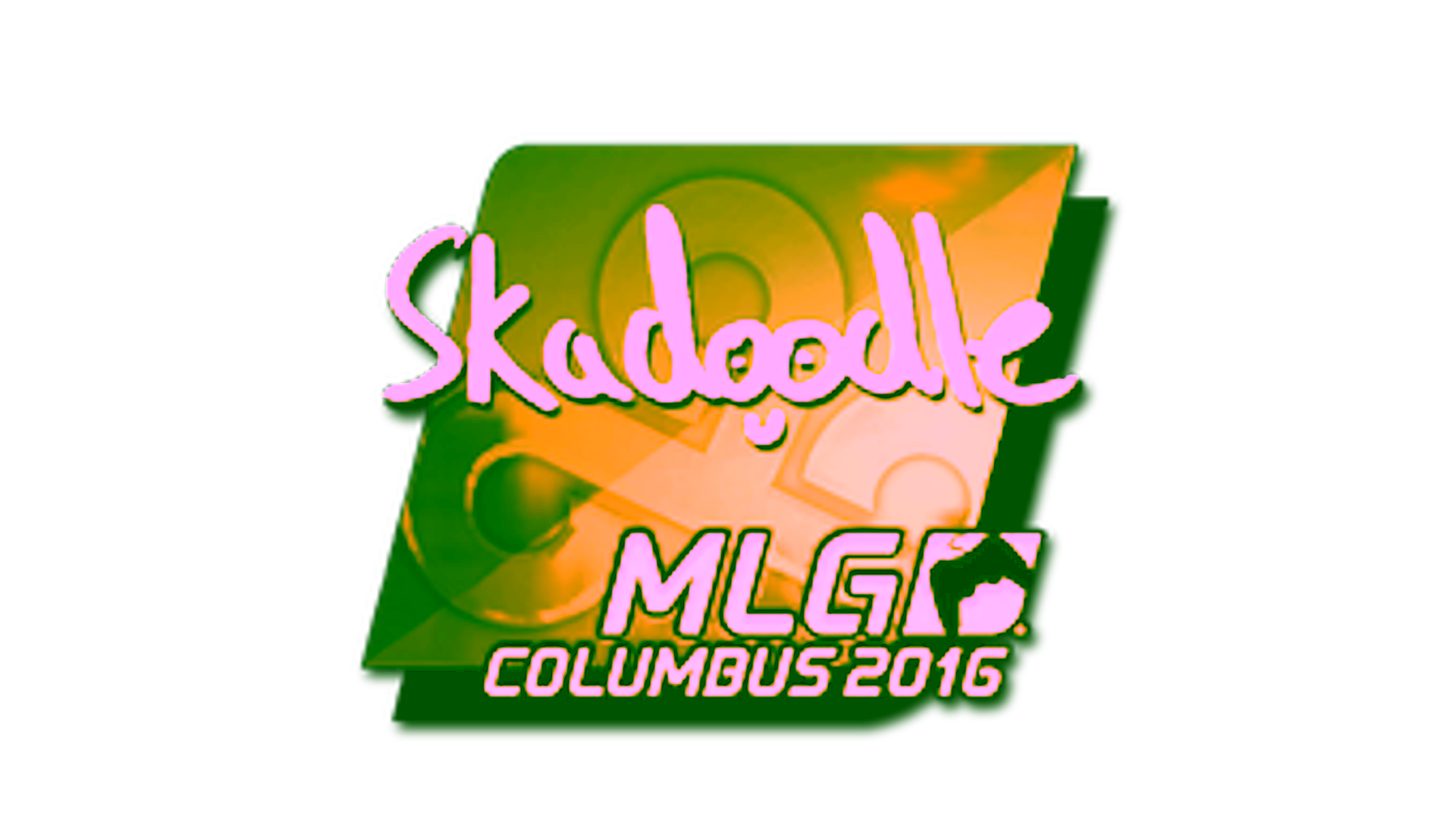 Sticker | Skadoodle (Gold) | MLG Columbus 2016 için görüntü