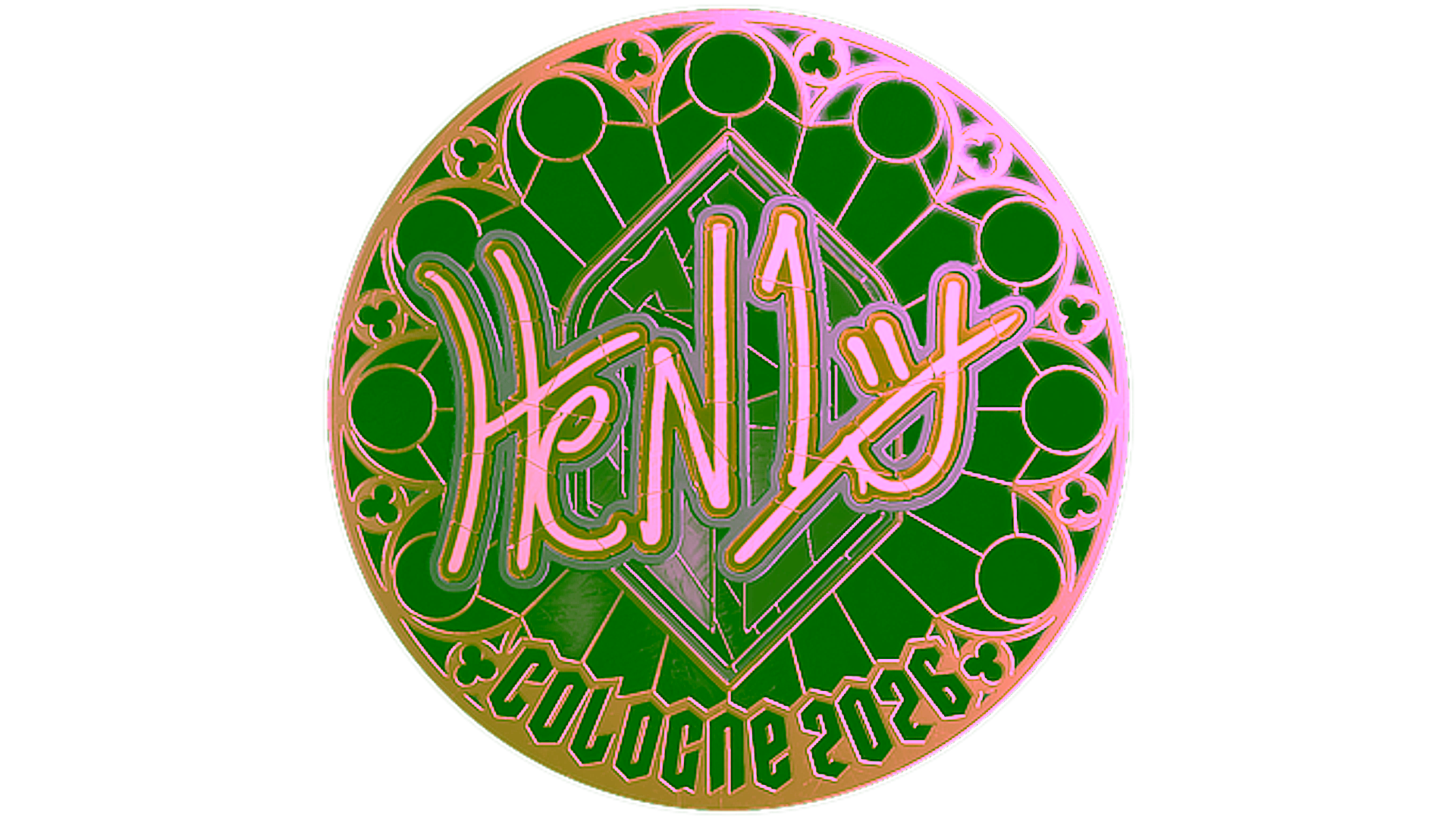 Rodyti Sticker | HEN1 (Gold) | Cologne 2026