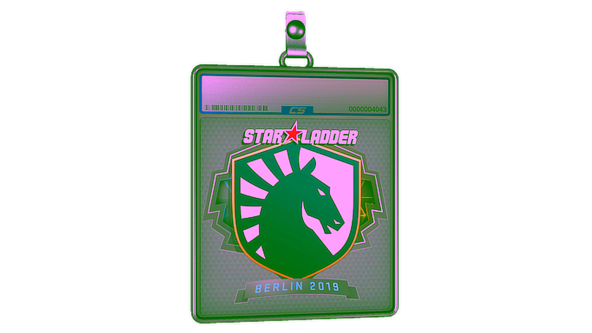 Display for Sticker Slab | Team Liquid | Berlin 2019