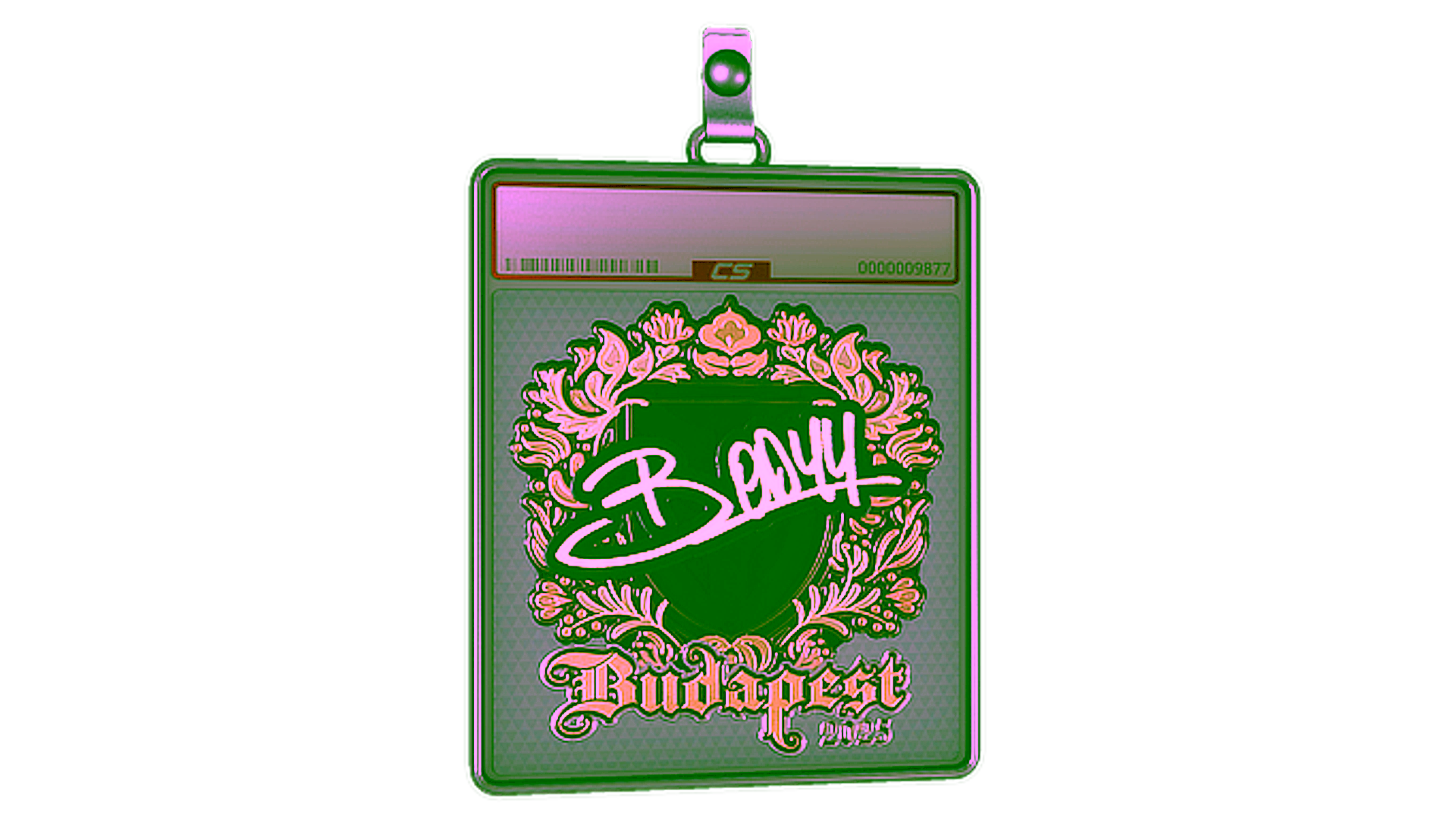 Display for Sticker Slab | bodyy (Gold) | Budapest 2025