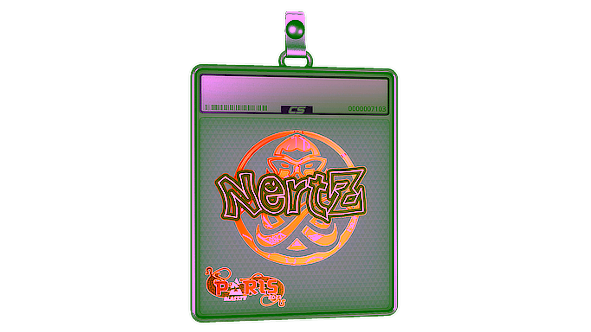 Дисплей для Sticker Slab | NertZ (Holo) | Paris 2023