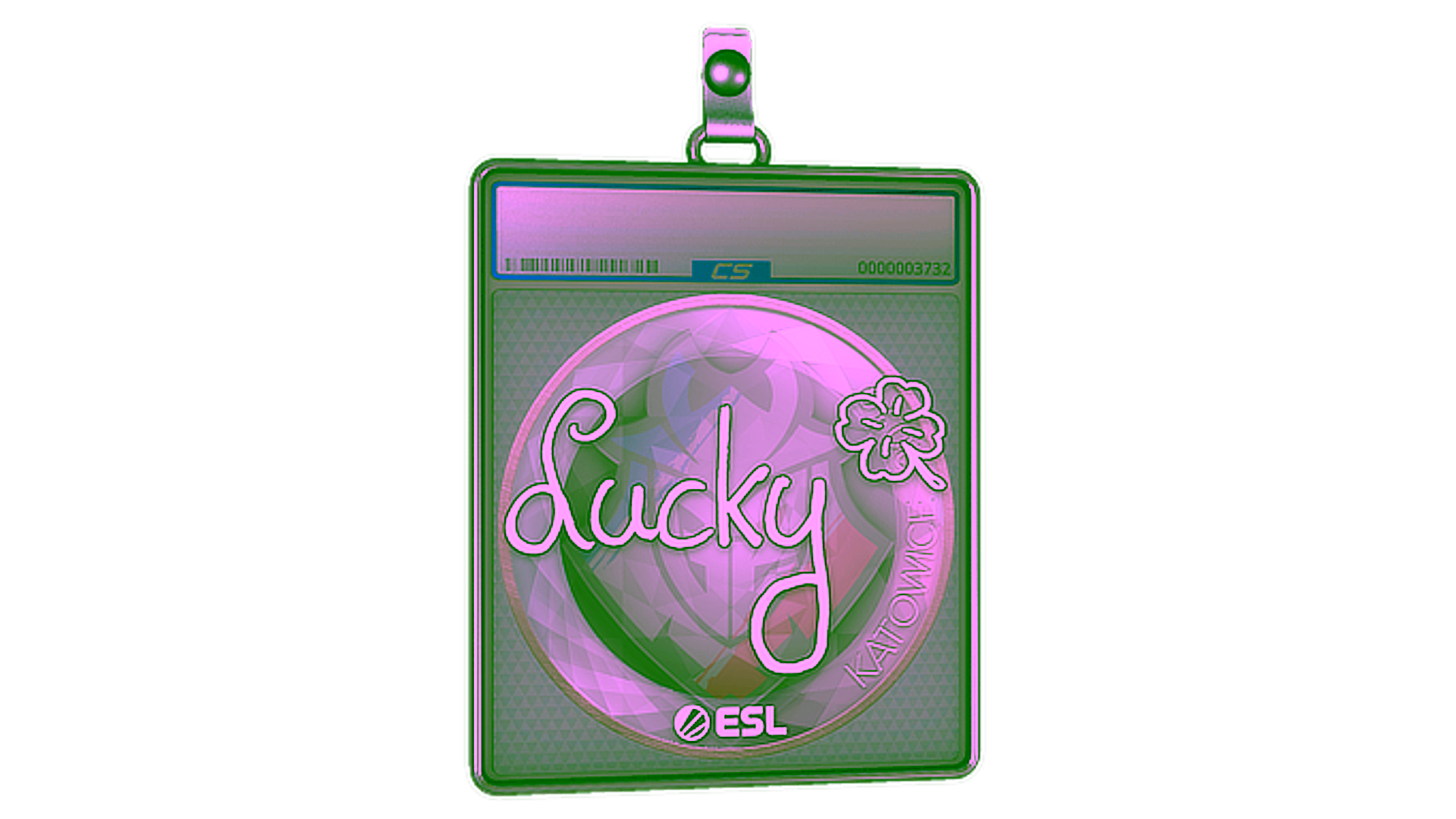 Visar för Sticker Slab | Lucky | Katowice 2019