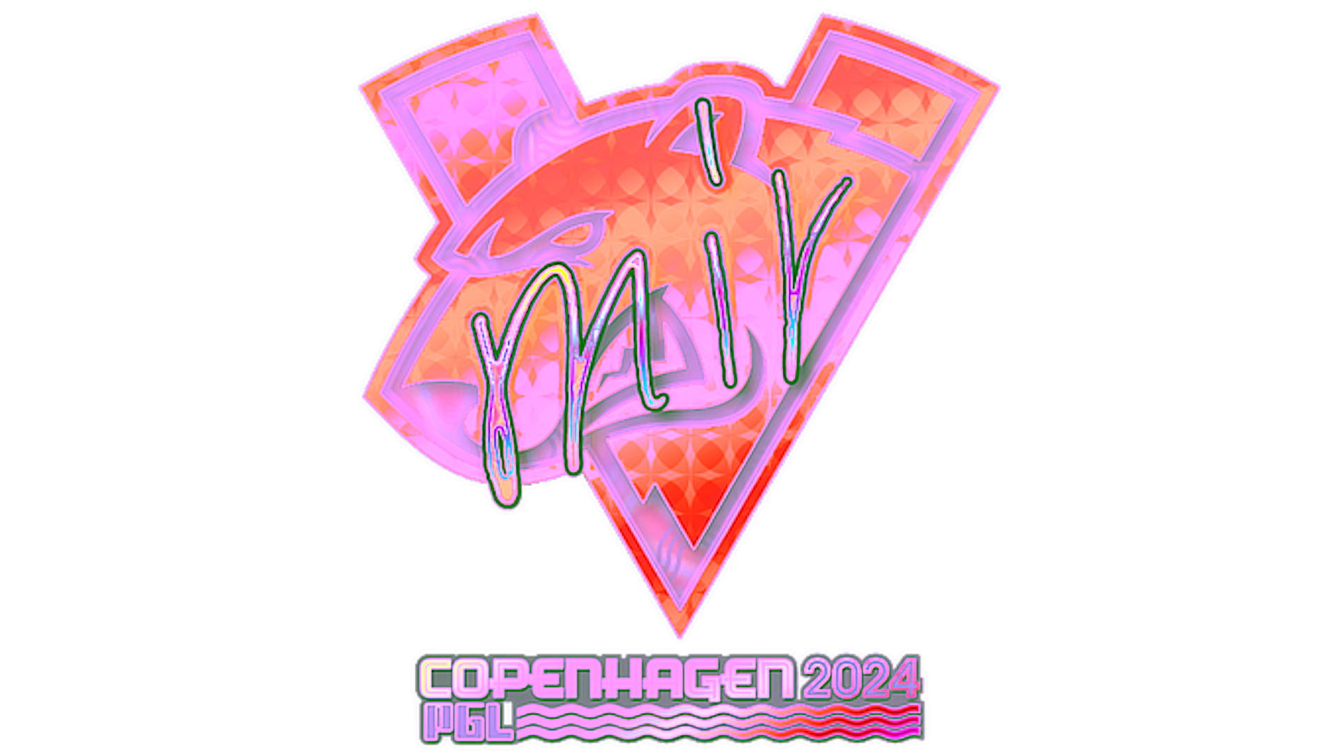 Display for Sticker | mir (Holo) | Copenhagen 2024