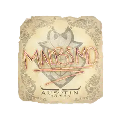 Sticker malbsMd Austin 2025