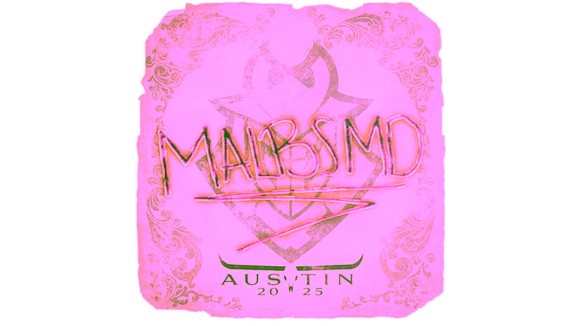 Display for Sticker | malbsMd | Austin 2025